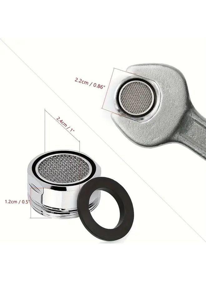 Faucet Aerator Style A Splash Guard With Replaceable Filter For Kitchen Bathroom Sink Replacement - Image 3